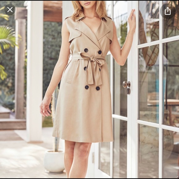 Trench coat dress - Picture 3 of 3